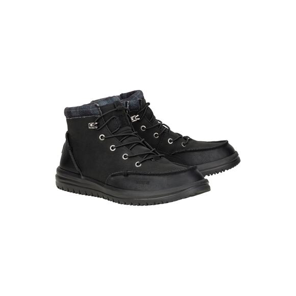 NWT Hey Dude Men’s Bradley Black Casual Shoes Size 8 Medium - Picture 1 of 7